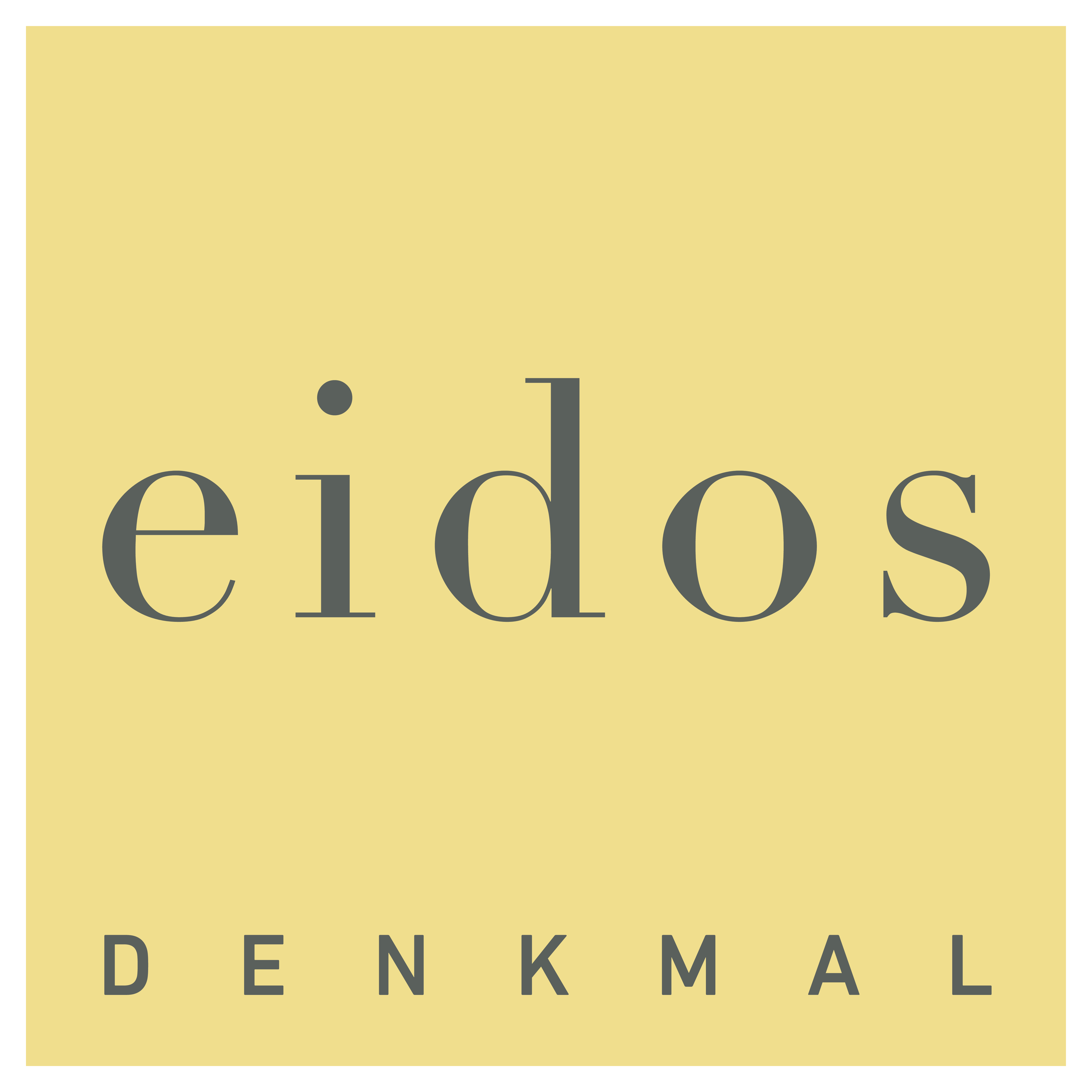 Logo EIDOS Denkmal